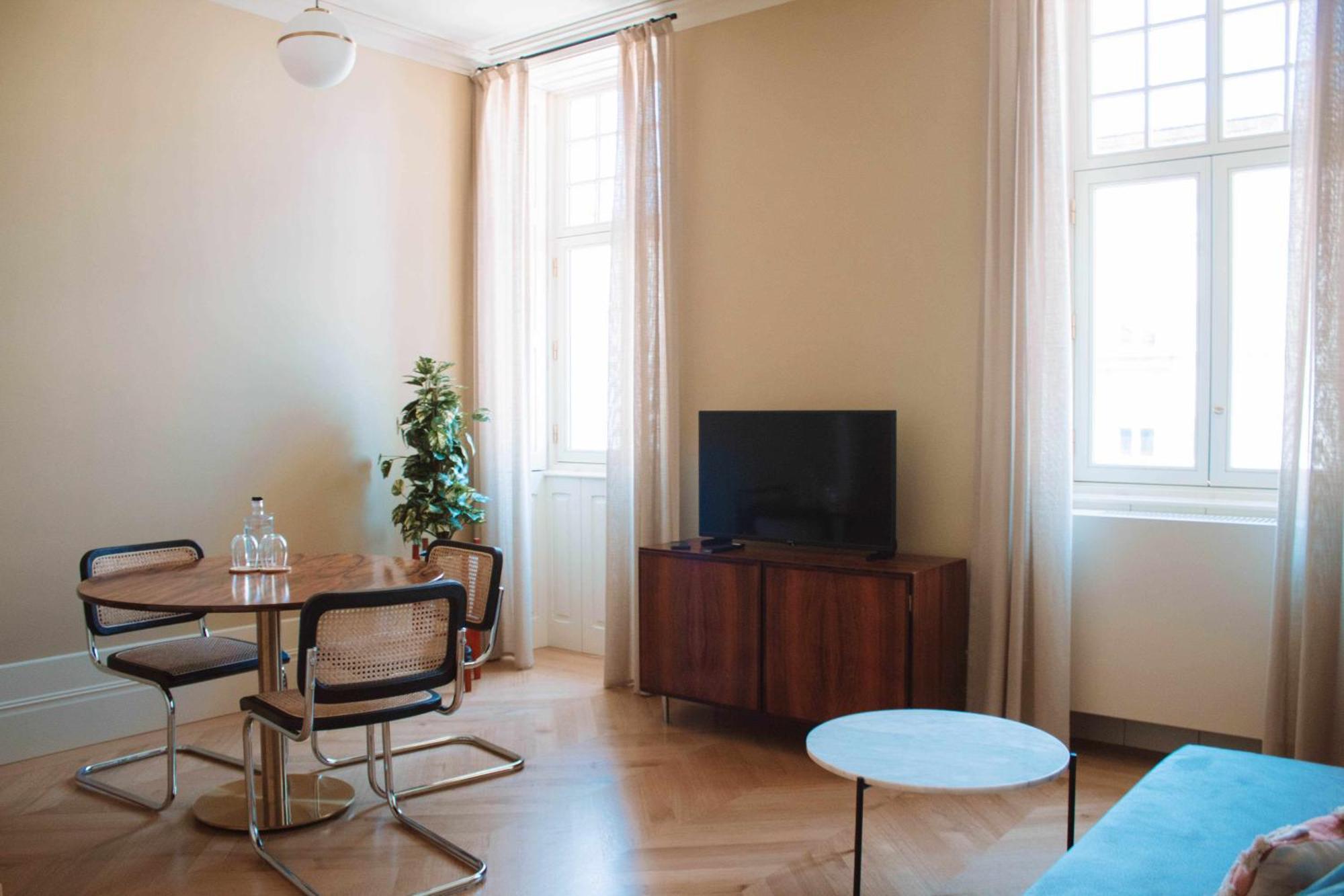 براغا Villa Theatro Heritage Apartments الغرفة الصورة